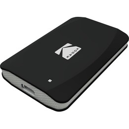 SSD externo portátil Kodak X220 EKSSD256GX220K de 256 GB con USB 3.2 Gen 2