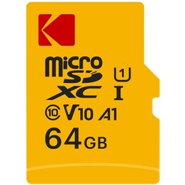 Kodak Premium EKMSDM64GXC10K microSDXC UHS-I U1 V10 A1 64GB
