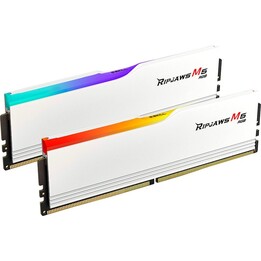G.Skill Ripjaws M5 RGB F5-5200J4040A48GX2-RM5RW DDR5-RAM 96 GB (2 × 48 GB) 5200 MHz, weiß