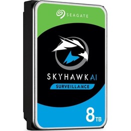 Disco rígido Seagate SkyHawk ST8000VX010 para vigilância, 3,5 polegadas, 8 TB, 256 MB, SATA III