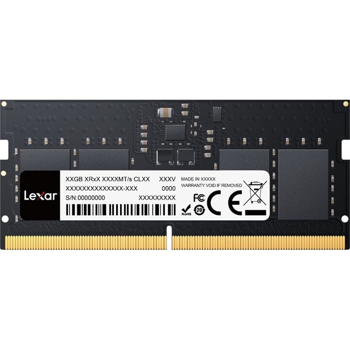 Laptop-Speicher DDR5 SODIMM 8 GB (1 x 8 GB)/4800 CL40