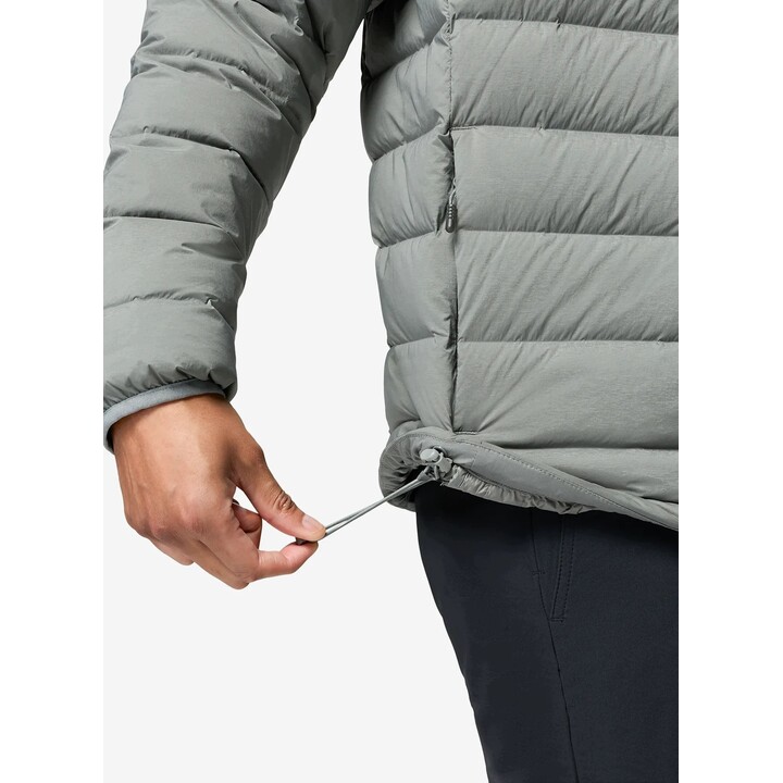Chaqueta con capucha Columbia Drift Peak Stretch Down, 759825, verde salvia Sedona, talla M