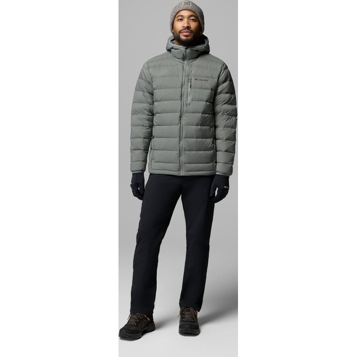 Chaqueta con capucha Columbia Drift Peak Stretch Down, 759825, verde salvia Sedona, talla M