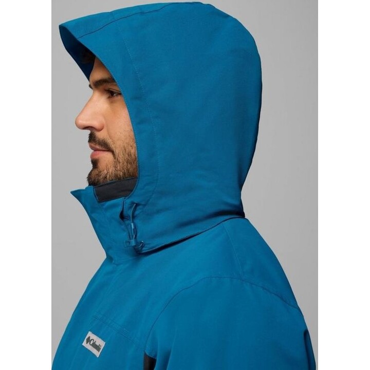 Chaqueta 3 en 1 «Interchange» de forro polar Bugaboo IV de Columbia, 759894, azul Phoenix y negro, talla L