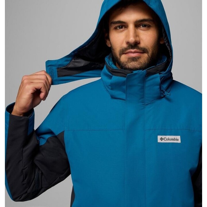 Chaqueta 3 en 1 «Interchange» de forro polar Bugaboo IV de Columbia, 759894, azul Phoenix y negro, talla L