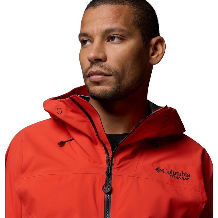 Chaqueta Columbia Saudan Pro 3L Shell 761241 Super Sonic, talla M