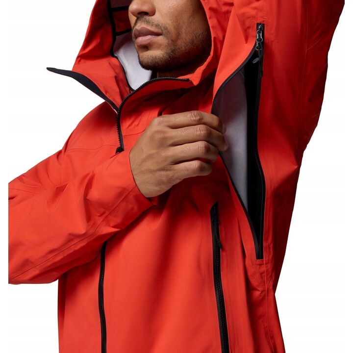 Chaqueta Columbia Saudan Pro 3L Shell 761241 Super Sonic, talla M