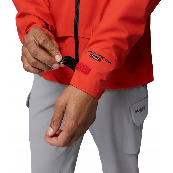 Chaqueta Columbia Saudan Pro 3L Shell 761241 Super Sonic, talla M