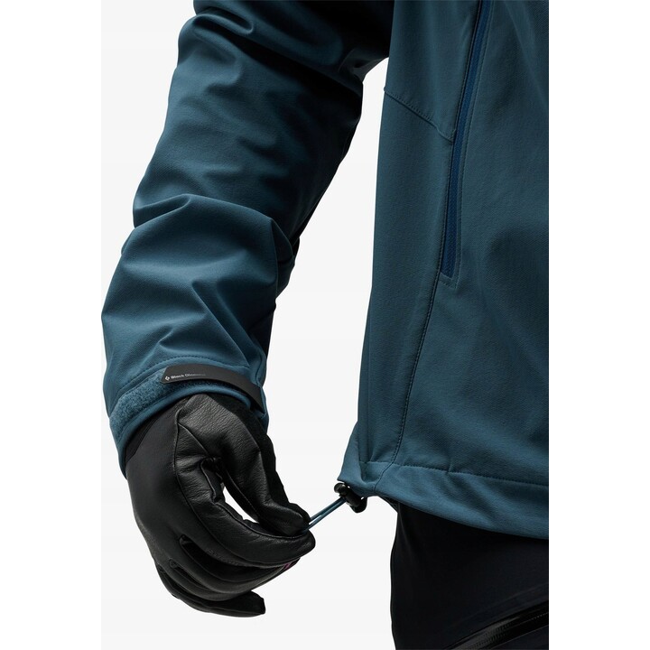 Black Diamond Dawn Patrol Softshell Jacket 736655 Midnight Blue Large