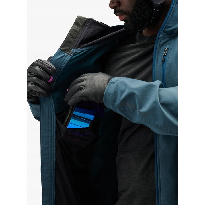 Black Diamond Dawn Patrol Softshell Jacket 736655 Midnight Blue Large