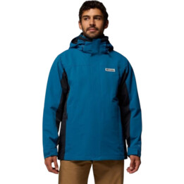 Chaqueta 3 en 1 «Interchange» de forro polar Bugaboo IV de Columbia, 759786, azul Phoenix y negro, talla M