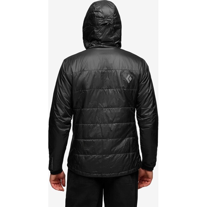 Casaco com capuz e isolamento Black Diamond Solution 2.0 767002 Preto Tamanho L