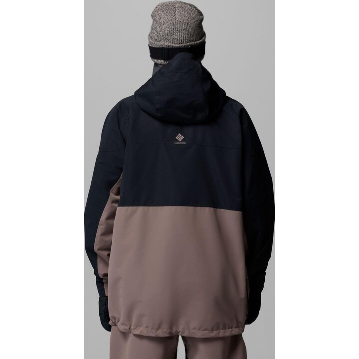 Anorak de esquí Columbia Coreshot Shell 760124, negro hierro, talla L