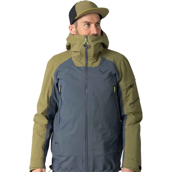 Chaqueta Dynafit Tigrad GTX GORE-TEX 757711, verde militar, talla M