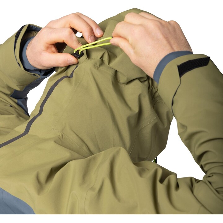 Chaqueta Dynafit Tigrad GTX GORE-TEX 757711, verde militar, talla M