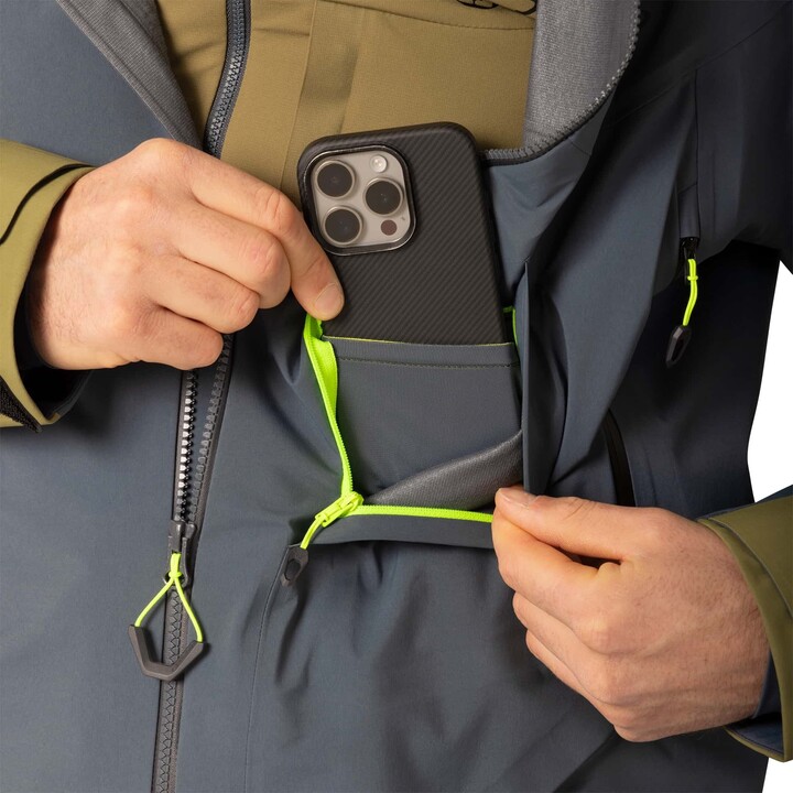 Chaqueta Dynafit Tigrad GTX GORE-TEX 757711, verde militar, talla M