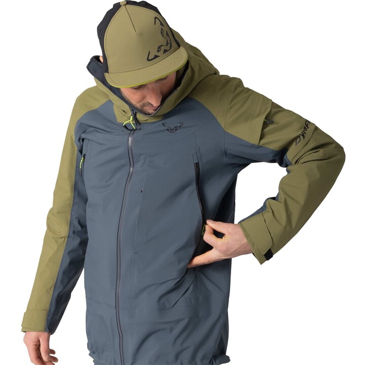 Chaqueta Dynafit Tigrad GTX GORE-TEX 757711, verde militar, talla M