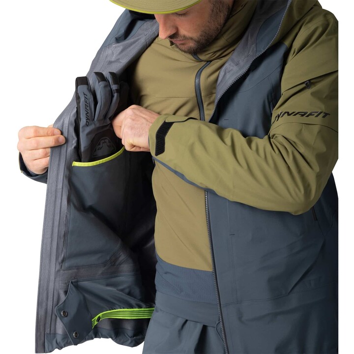Chaqueta Dynafit Tigrad GTX GORE-TEX 757711, verde militar, talla M