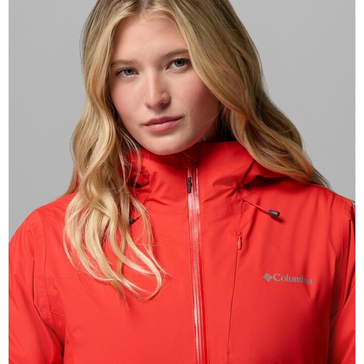 Chaqueta aislante para mujer Columbia Trailborne 759794, rojo amapola, talla S