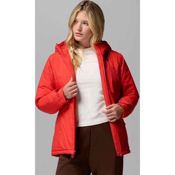 Chaqueta aislante para mujer Columbia Trailborne 759794, rojo amapola, talla S