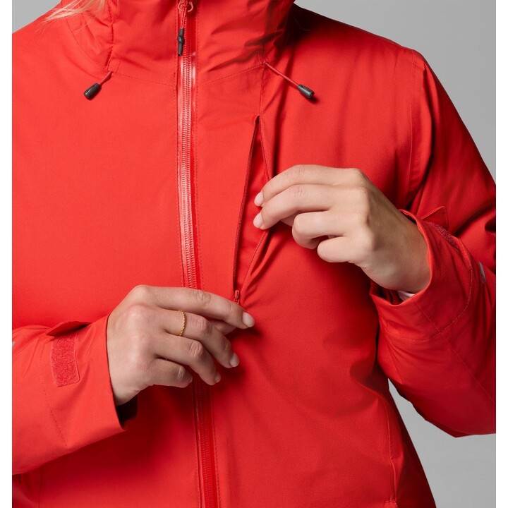 Chaqueta aislante para mujer Columbia Trailborne 759794, rojo amapola, talla S