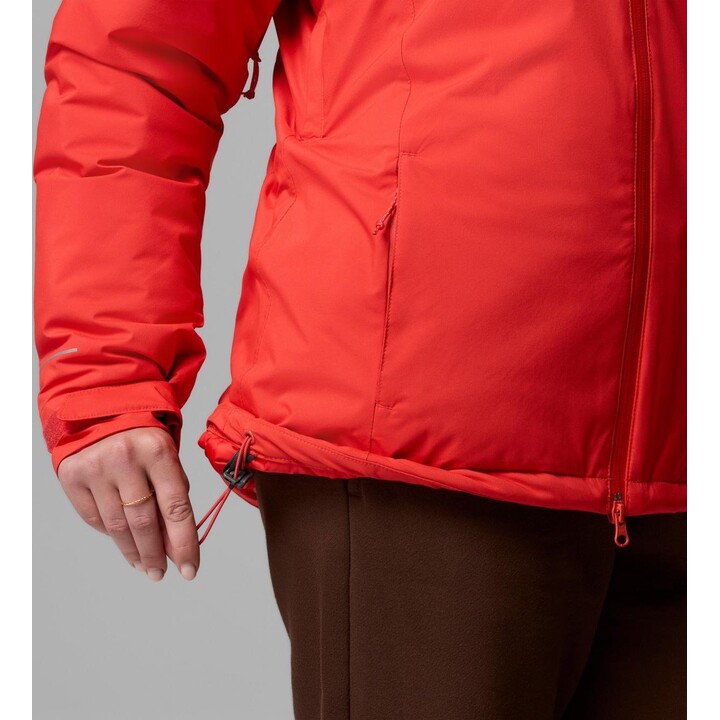Chaqueta aislante para mujer Columbia Trailborne 759794, rojo amapola, talla S