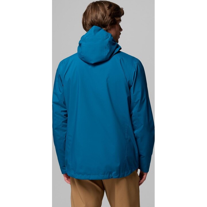 Chaqueta Columbia Trailborne 3 en 1 Interchange 760147, azul Phoenix, talla M