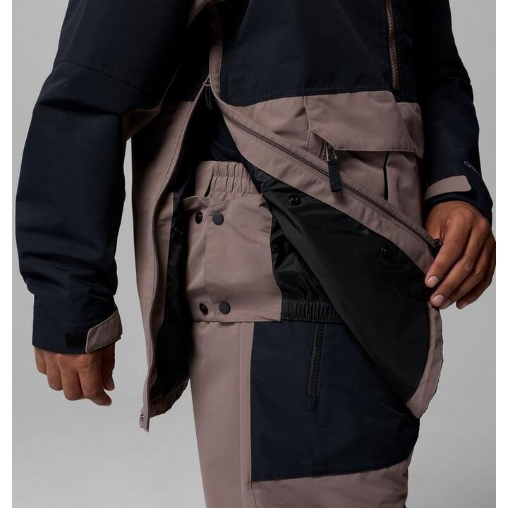 Anorak de esquí Columbia Coreshot Shell 759992, negro hierro, talla M