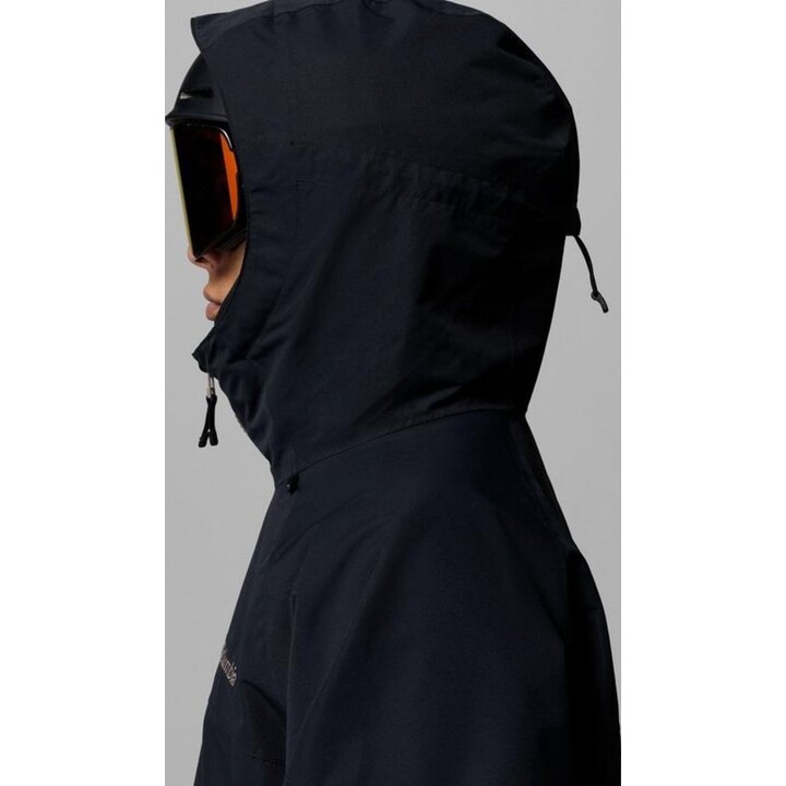 Anorak de esquí Columbia Coreshot Shell 759992, negro hierro, talla M