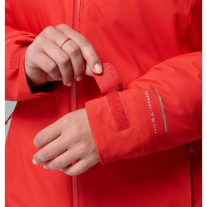 Chaqueta aislante para mujer Columbia Trailborne 760039, rojo amapola, talla M