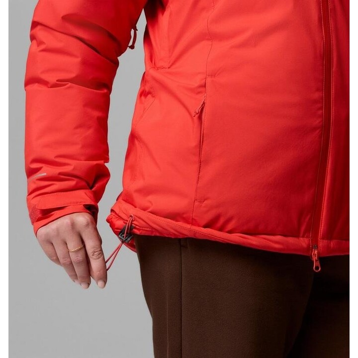Chaqueta aislante para mujer Columbia Trailborne 760039, rojo amapola, talla M