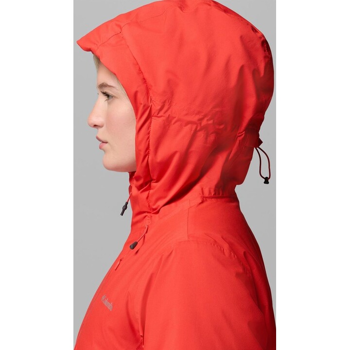Chaqueta aislante para mujer Columbia Trailborne 760039, rojo amapola, talla M