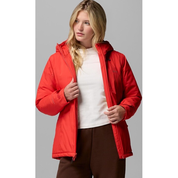 Chaqueta aislante para mujer Columbia Trailborne 760039, rojo amapola, talla M