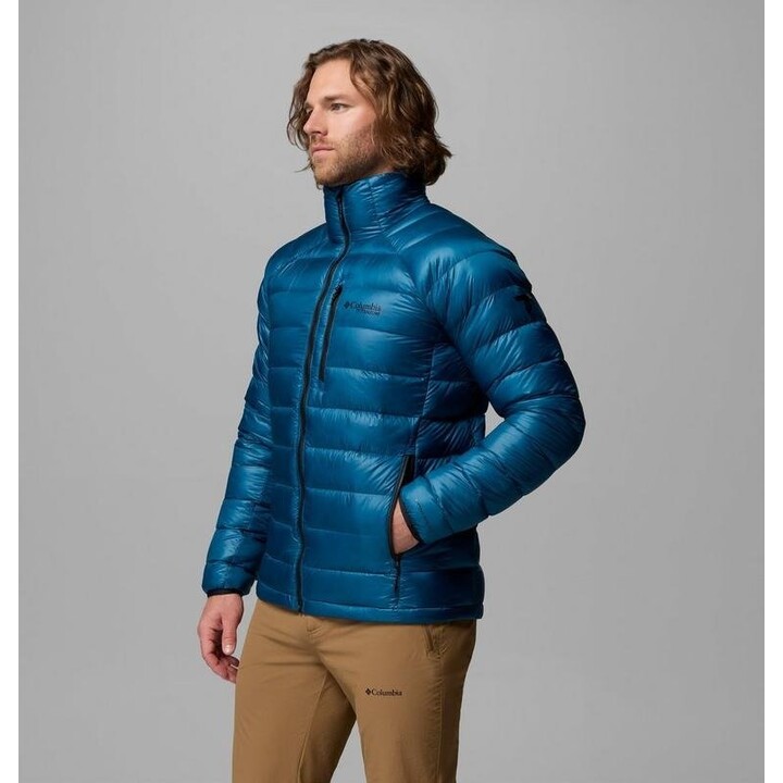 Chaqueta de plumón Columbia Arctic Crest 761114, azul Phoenix, talla M