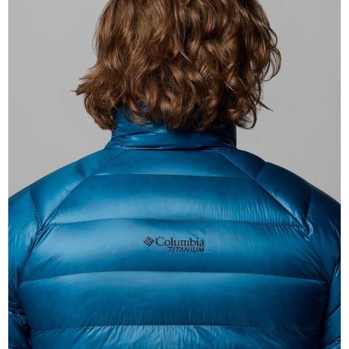 Chaqueta de plumón Columbia Arctic Crest 761114, azul Phoenix, talla M