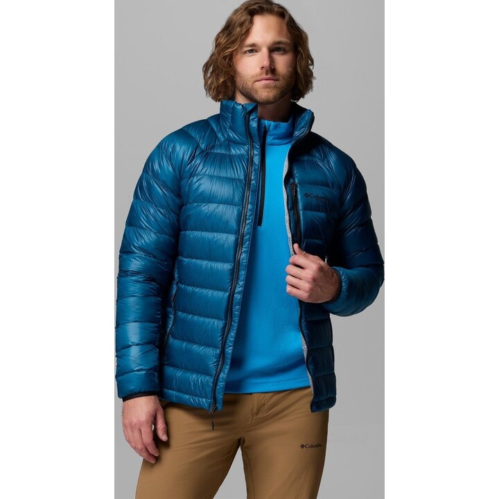 Columbia Arctic Crest Down Jacket 761114 Phoenix Blue Medium