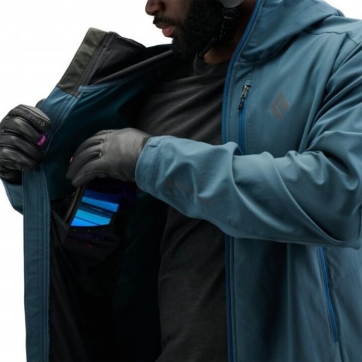 Black Diamond Dawn Patrol Softshell Jacket 736647 Midnight Blue Medium