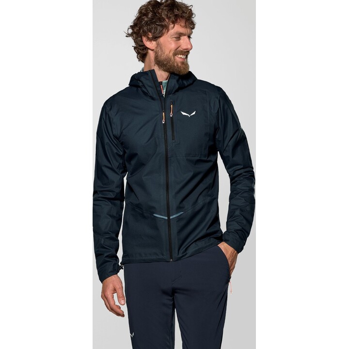 Chaqueta ligera Salewa Pedroc 2 PTX 2.5, 740250, color arándano, talla L