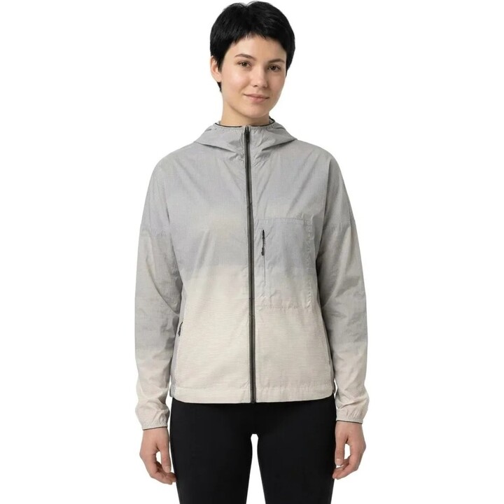 Chaqueta Adidas Terrex Xperior CLIMA365 Light Windweave para mujer 717758, negro y blanco, talla L