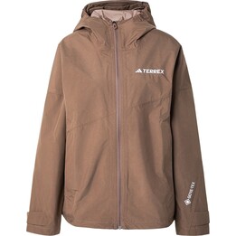 Casaco Adidas Terrex Xperior 2L GORE-TEX Performance para mulher 717974 Earth Strata, tamanho L