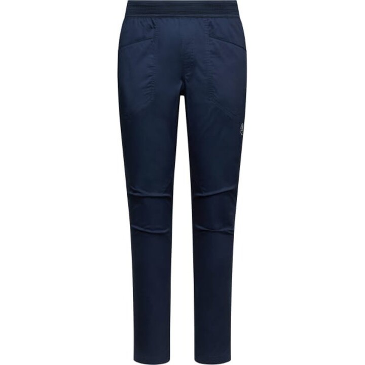 Pantalones La Sportiva Roots 0011818000050456, color Night Sky Chalk, talla L