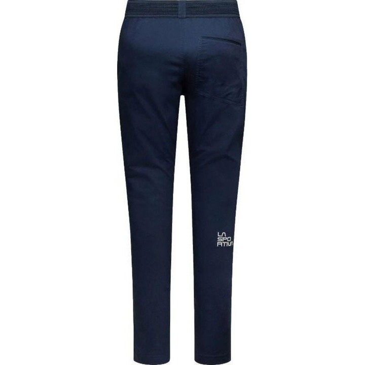 Pantalones La Sportiva Roots 0011818000050456, color Night Sky Chalk, talla L
