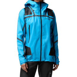 Columbia Whistler Peak Damen-Shelljacke 730572, Compass Blue, Größe XS