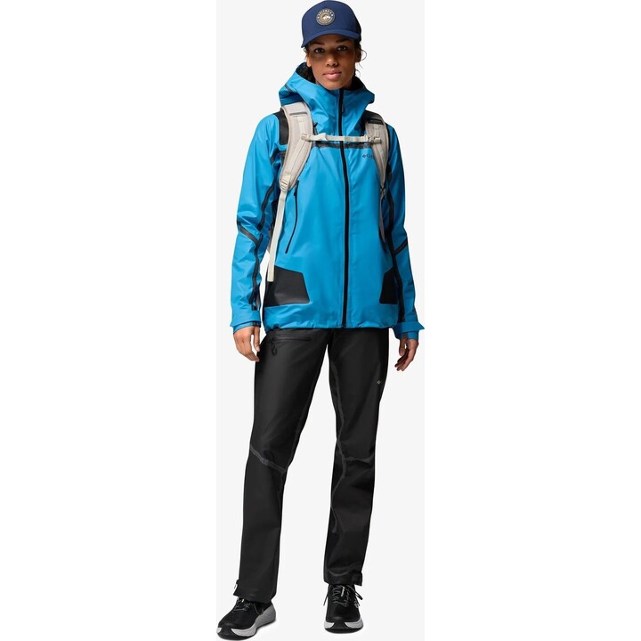 Chaqueta shell Columbia Whistler Peak para mujer 730572, azul Compass, talla XS
