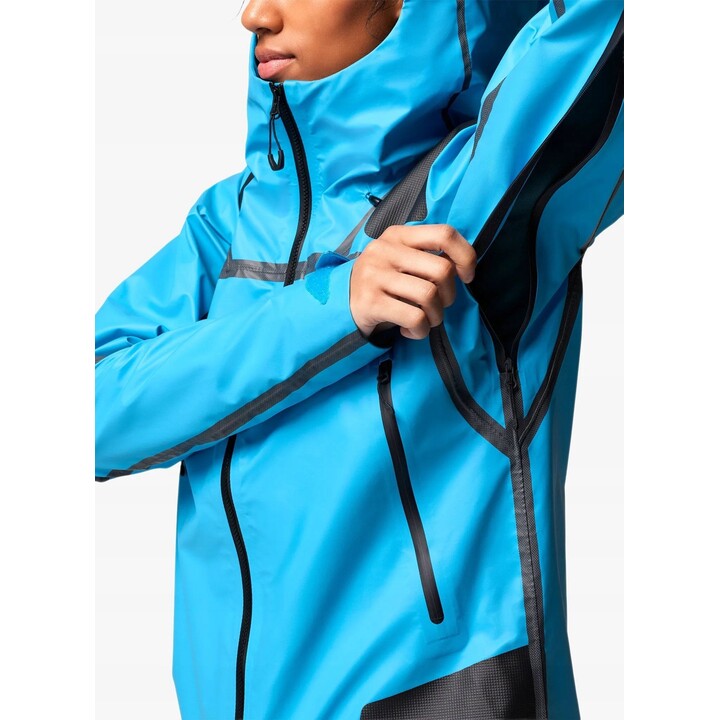 Chaqueta shell Columbia Whistler Peak para mujer 730572, azul Compass, talla XS