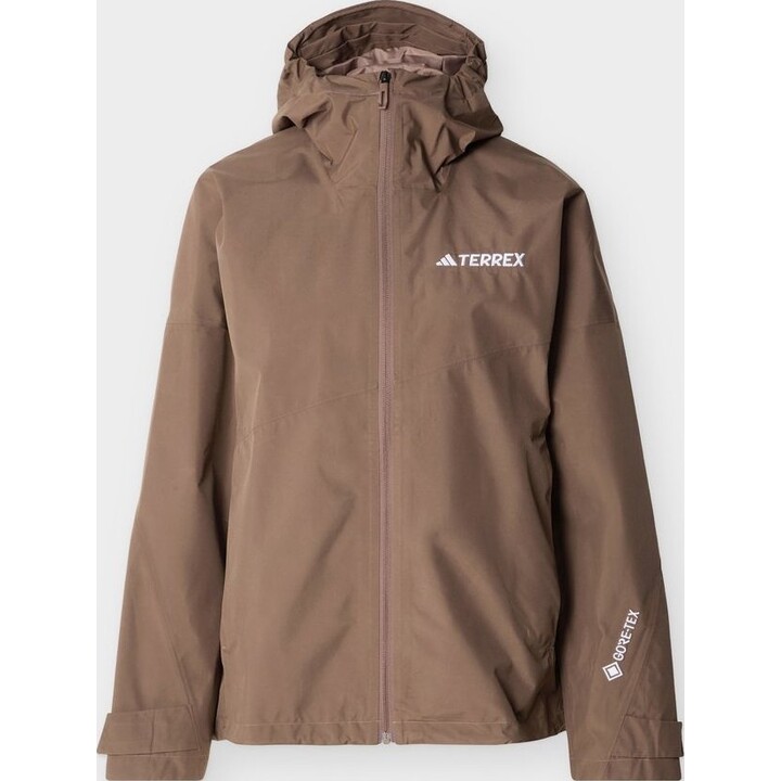 Chaqueta Adidas Terrex Xperior 2L GORE-TEX Performance para mujer 717778 Earth Strata, talla mediana