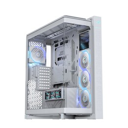 ASUS ROG CRONOX GR801 CURVE TG ARGB WHITE Midi Tower Blanco