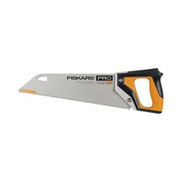 Fiskars Pro PowerTooth Scie à métaux 38 cm Noir, Argent, Jaune
