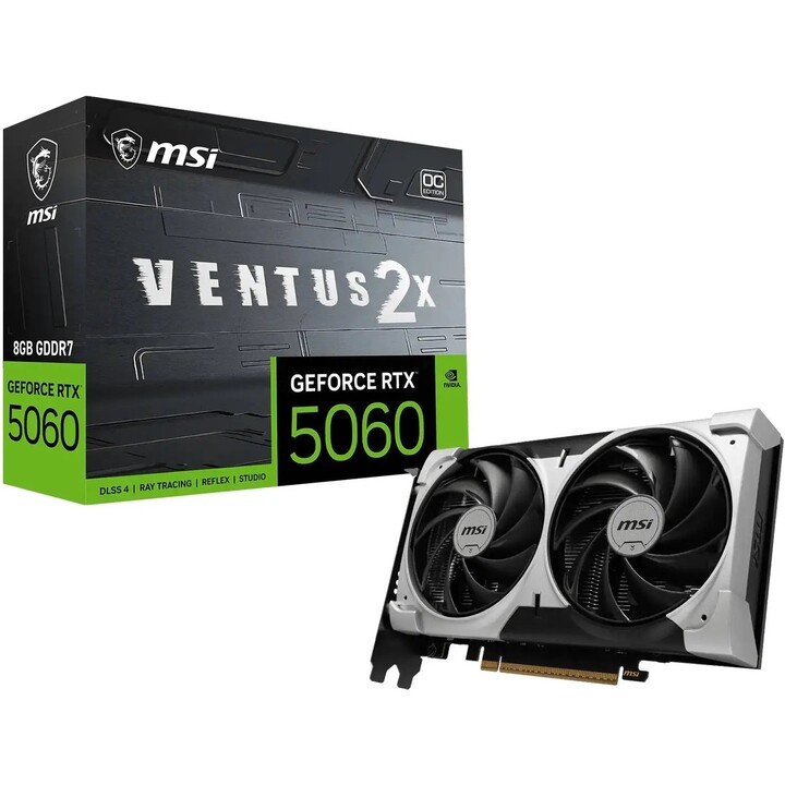 MSI NVIDIA GeForce RTX 5060 Ventus 912-V550-009 8 GB GDDR7