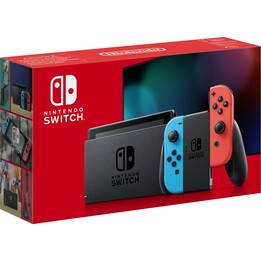 Nintendo Switch V2 Gaming Console Neon Red / Neon Blue